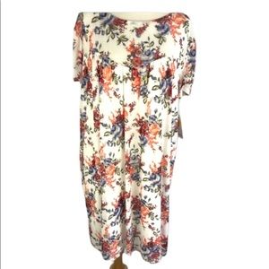 Apt 9 Women’s Shift Dress Cottage Core lined Size XL. New with Tags